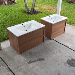 24” and 30” Floating Vanity Sink
