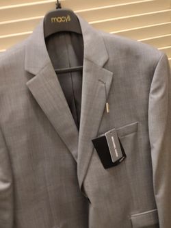Michael Kors Gray Suit Jacket 48