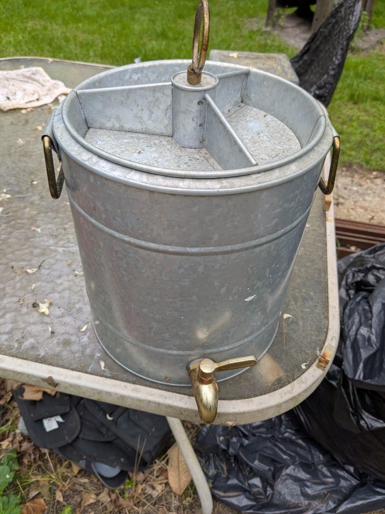 Galvanized Drink Dispenser 
