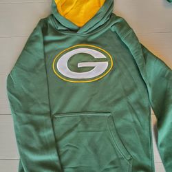 NFL Green Bay Packers Youth Hoodie Large