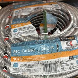New MC Metal Clad Cable 10/3