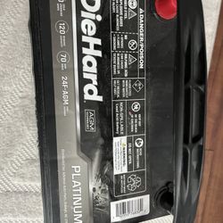 Brand New Diehard Platinum Battery 