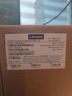 Thinkpad Universal Thunderbolt 4 Dock