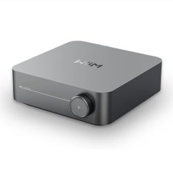 WiiM Amp: Multiroom Streaming Amplifier | Compatible with AirPlay, Google Cast, Alexa | HDMI, Voice Control | Stream from Spotify, Amazon Music, Tidal