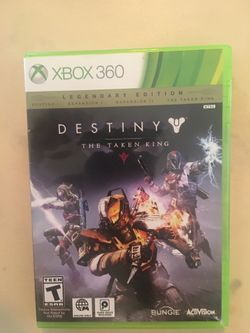 Xbox 360 destiny the taken king