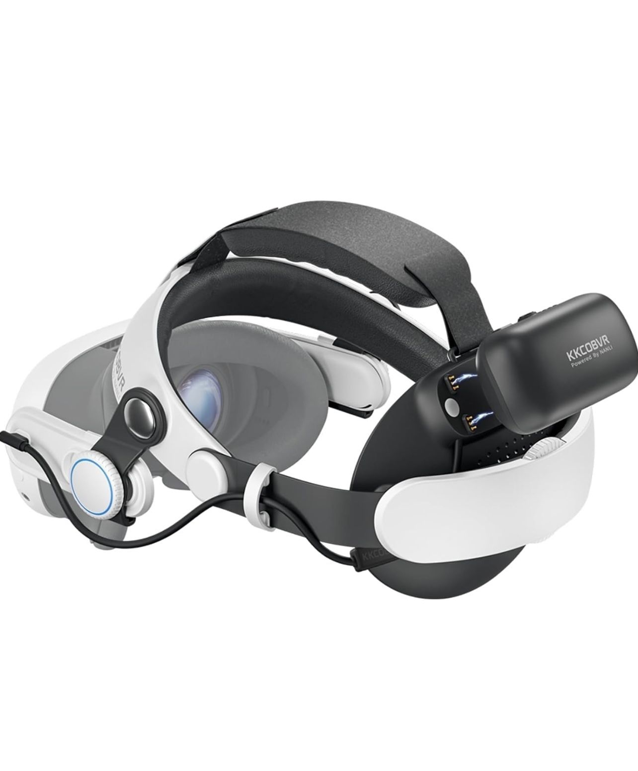 New Q3 PRO Comfort Battery Pack Head Strap 10000mh Compatible with Meta Quest 3/Quest 3S, Extend Playtime Replacement Head Strap Accessories