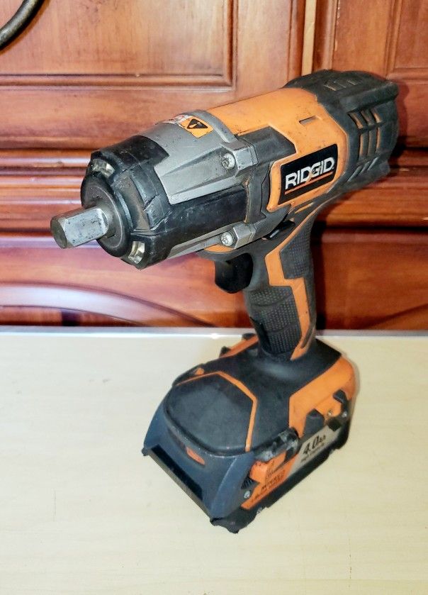 The RIDGID 18V Brushless Cordless 4-Mode 1/2 in. Mid-Torque Impact drill