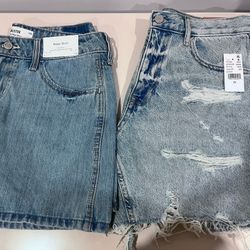 Womens Denim Short Brand New Size 26