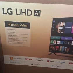 LG 4K 55’ TV (SMART TV)