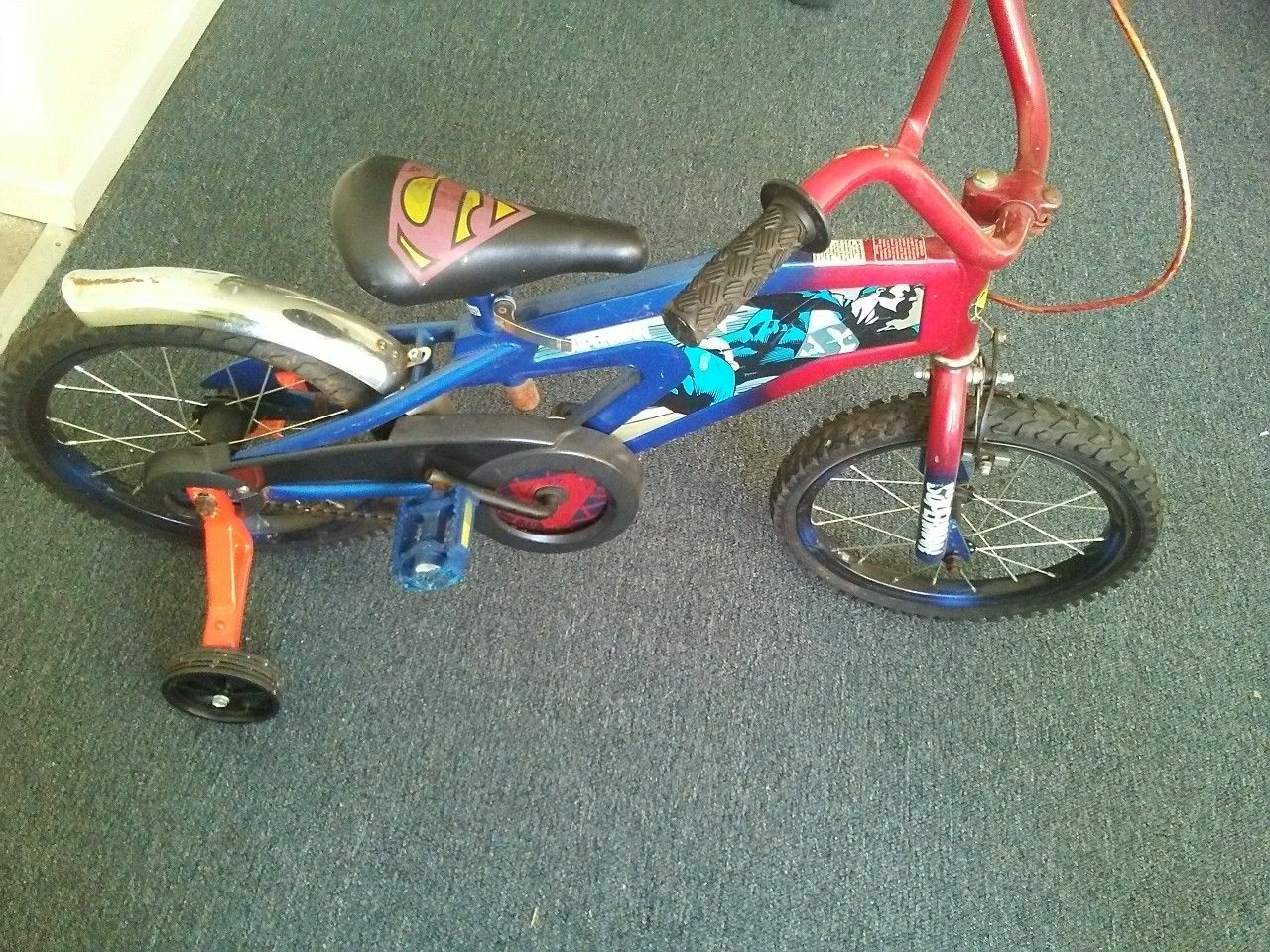 Super man bike works goood