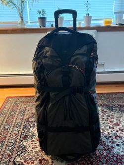 REI large rolling duffel bag