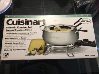 Electric fondue set