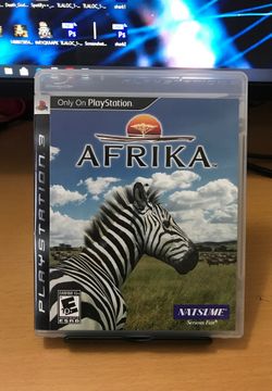 Afrika - US release for ps3, very rare hidden gem!