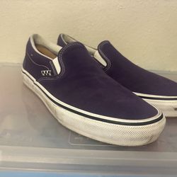 Purple Vans Slipons Pro Model Size 13