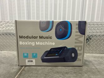 Split Smart Music Boxing Machine,Music Punching Fitness Equipment w/10 Mode & Speed Adjustable