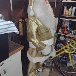 Vintage Life Size Animatronic Department Store Santa
