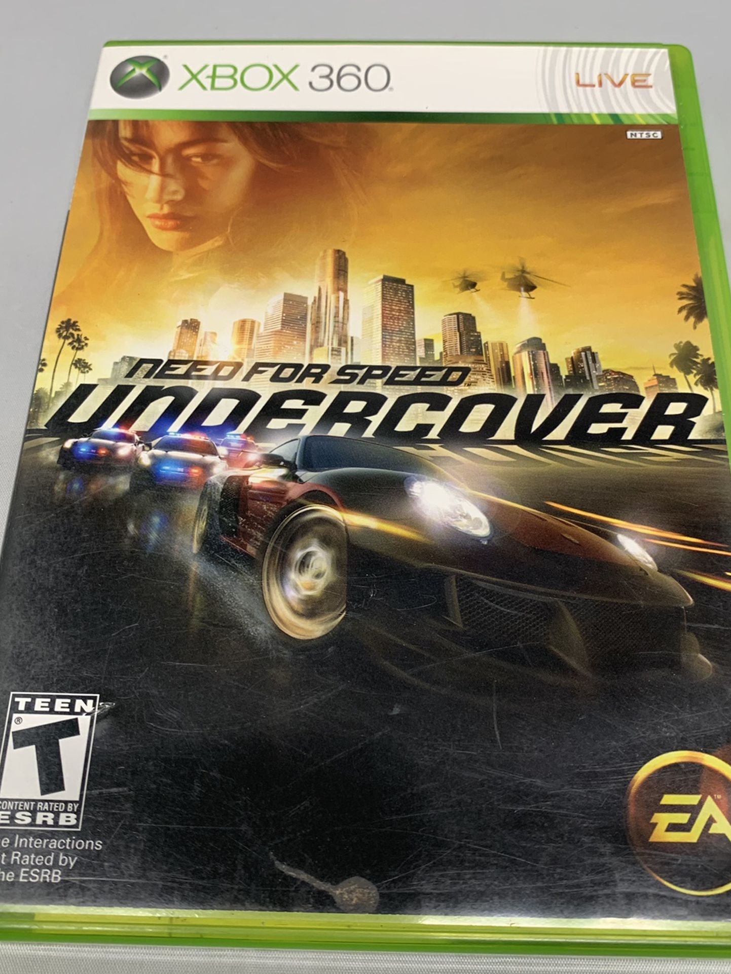 Need For Speed Undercover For Xbox 360 Complete CIB Video Game
