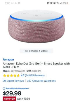 Amazon echo dot