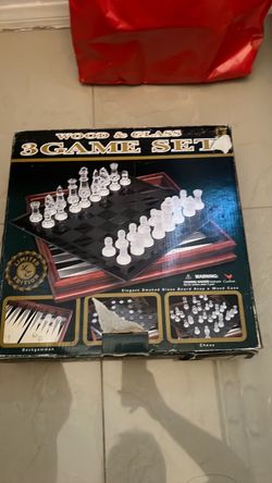 Wood and Glass 3 Game Set