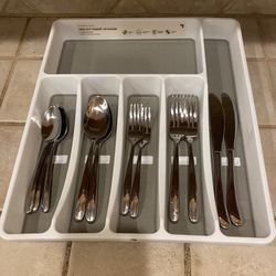 Cutlery Set & Cutlery Holder/12 Pieces 
