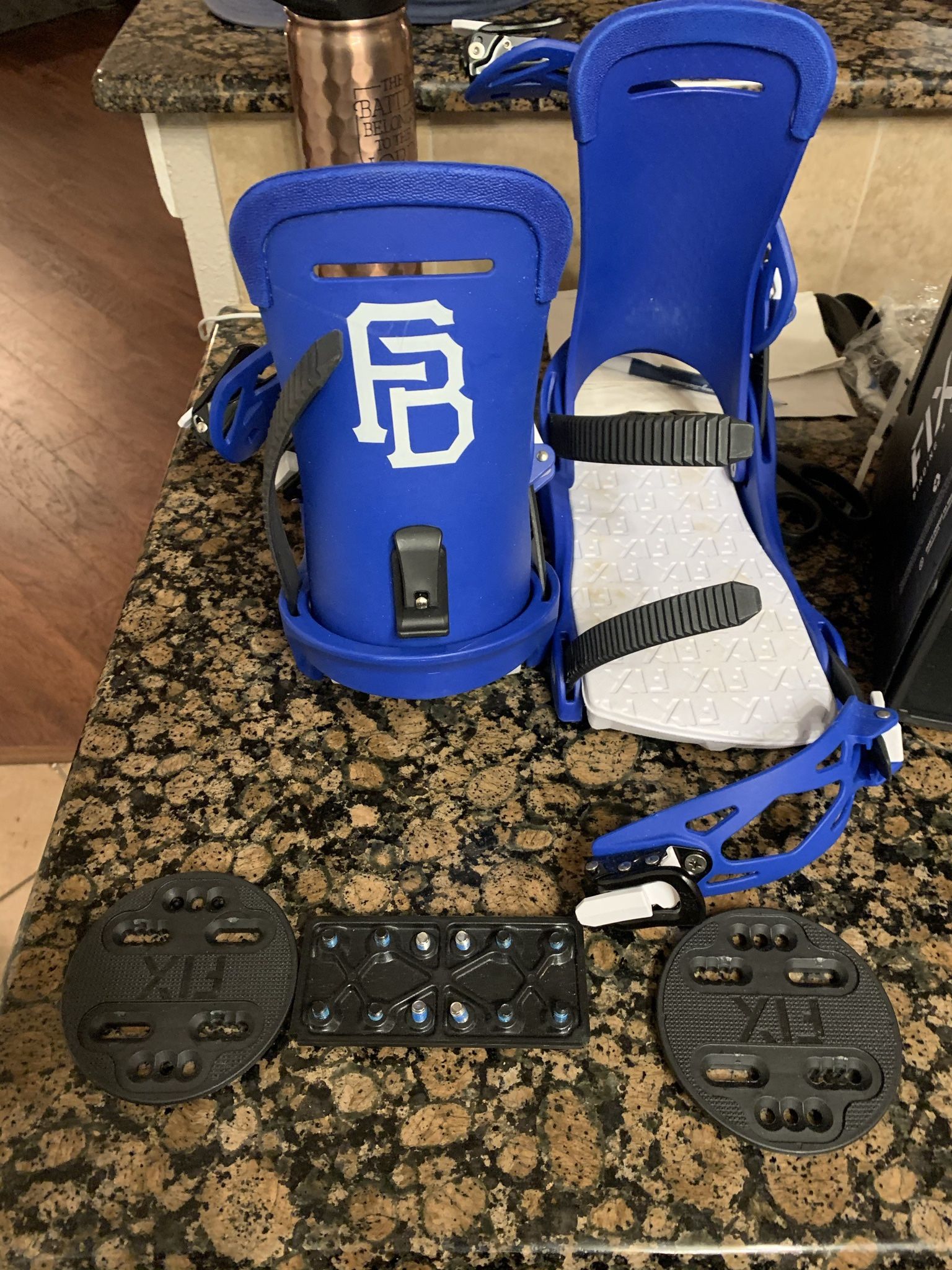 Mens Medium Snowboard Binding Fix Bindings