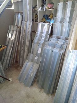 Metal shutters panels