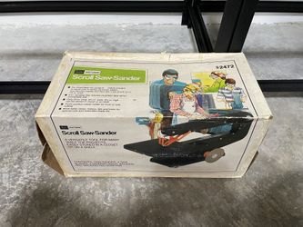 Vintage NEW in box Craftsman Scroll Saw Sander