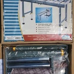 Shop Fox Heavy Duty 9-Roller Table D2271