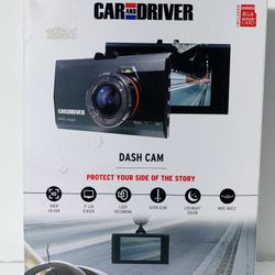 Car and Driver CDC-608 1080p HD Ultra Slim Car Dashboard Video Recorder Camera