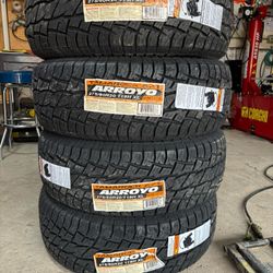 (4) - 275/60/20 Arroyo Tamarock A/T Tires