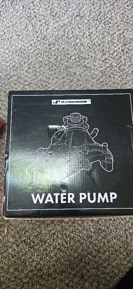 A-Premium Engine Water Pump W/Gasket & Pulley