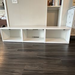 KEA BESTÅ TV Stand – White Modern Entertainment Unit