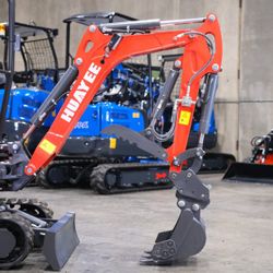 NEW HY14 Mini Excavator | Swing Boom and Hydraulic Thumb | ready for work