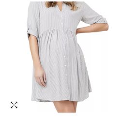 Maternity Dress In Pink