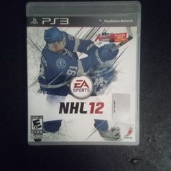 PS3 NHL 12