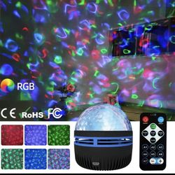 Star Projector With 7 Color Patterns & Remote Control, Galaxy Projector For Bedroom Night Light Projector Aurora Projector Starry Light Projector For 