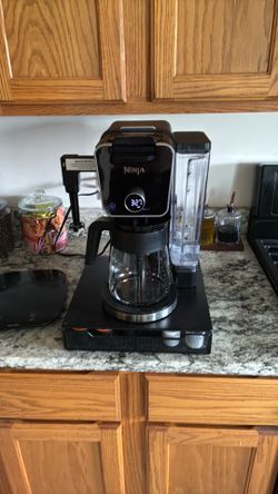 Ninja 12-Cups Single Serve & Automatic Drip Coffee Maker, Black (CFP301)