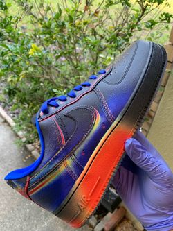 Air Force 1 ‘Heat Map Black Racer Blue’ size 12