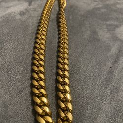 Gold Chain, 24 Inch, 14mm (Big Chain!!!)
