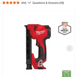 Milwaukee M12 12-Volt Lithium-Ion Cordless Cable Stapler (Tool-Only)