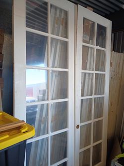 French Doors 60" x  96" INTERIORS
