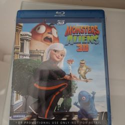 Brand New Monsters vs. Aliens (Blu-ray) (3D Blu-ray)