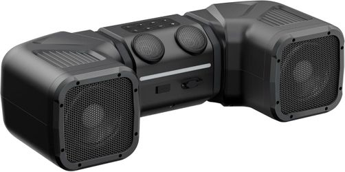 Ehaho 500W ATV UTV Bluetooth Sound Bar – 6.3” Speakers, RGB Lights, Waterproof