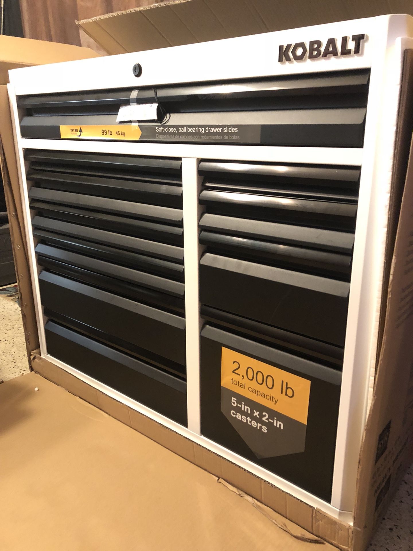 3000 SERIES Tool KOBALT Tool Chest white Tool Box for Sale in