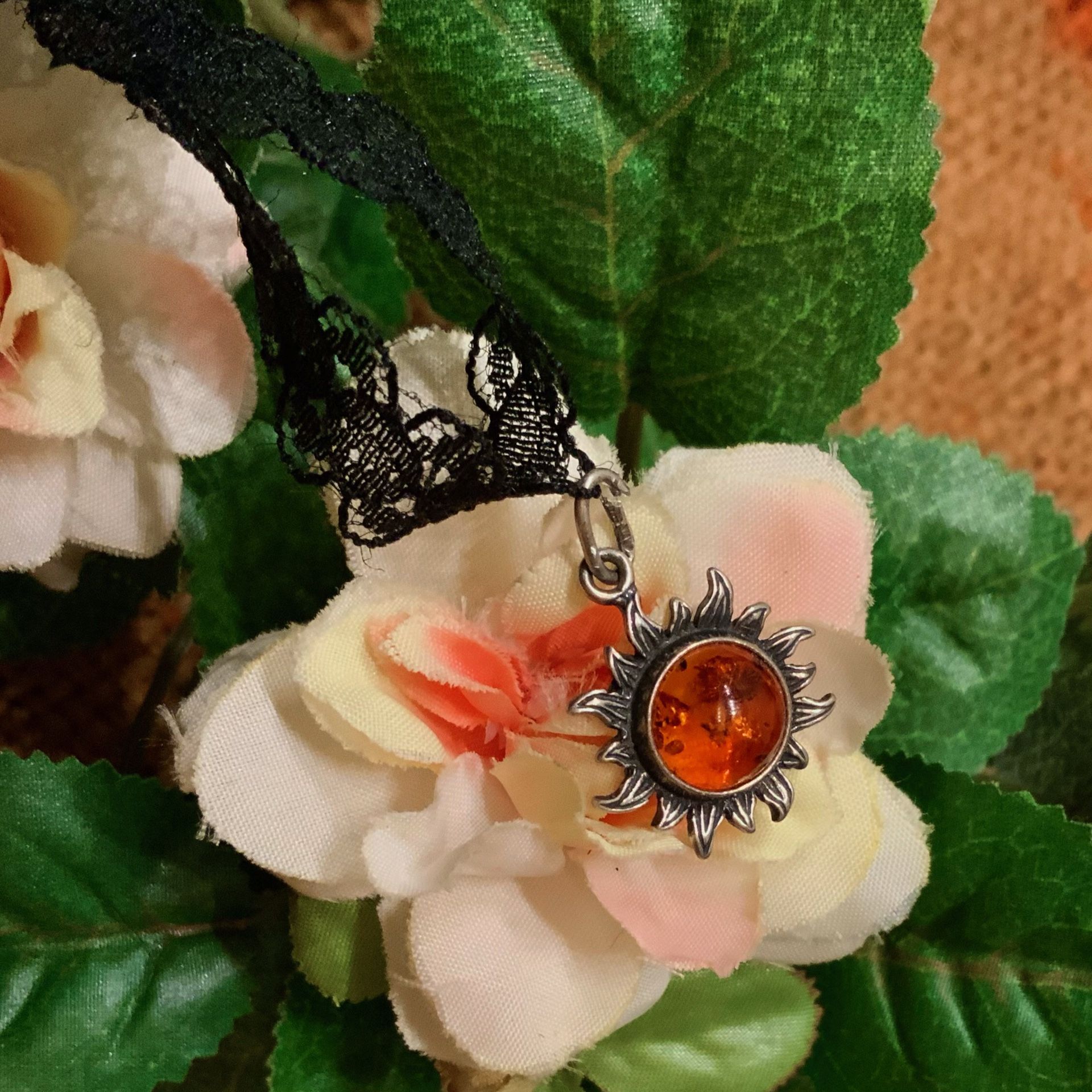 sun pendant necklace