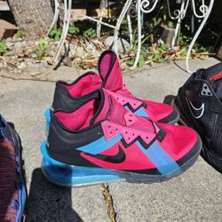 Nike LeBron 18 Low EP sneakers in the "Neon Nights"