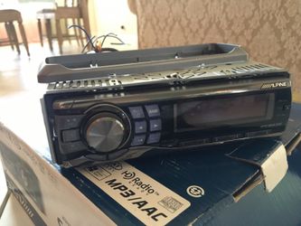 Alpine car radio