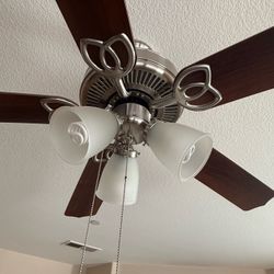 Hampton Bay 5-Blade Ceiling Fan with Light Kit