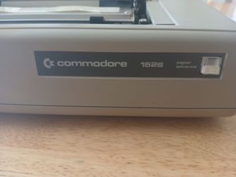 Commodore 1526 dot matrix printer