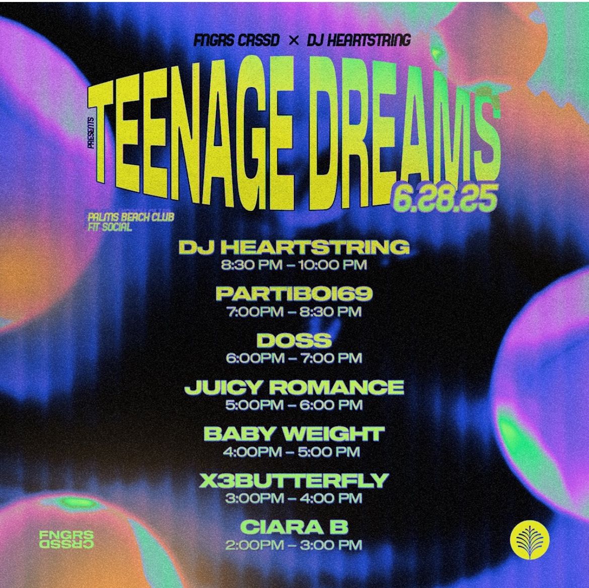 1 DJ heartstring Ticket $100